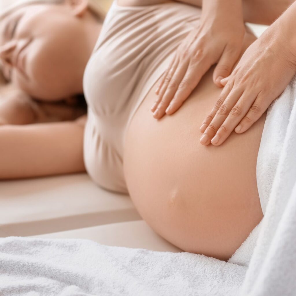 Zwangerschap of Postpartummassage